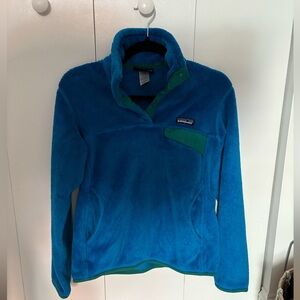 Women’s Patagonia Blue Fleece Pullover